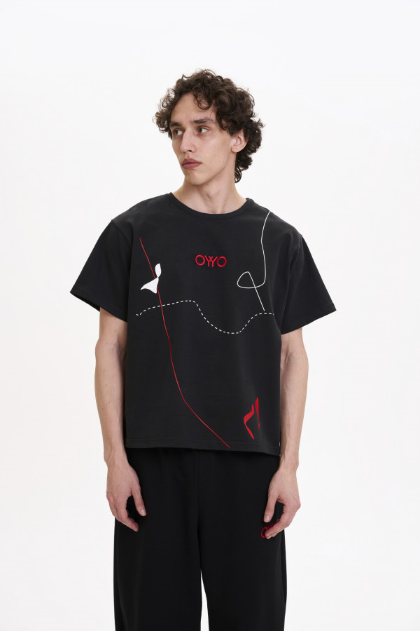 Футболка Возрождение черная (XL)