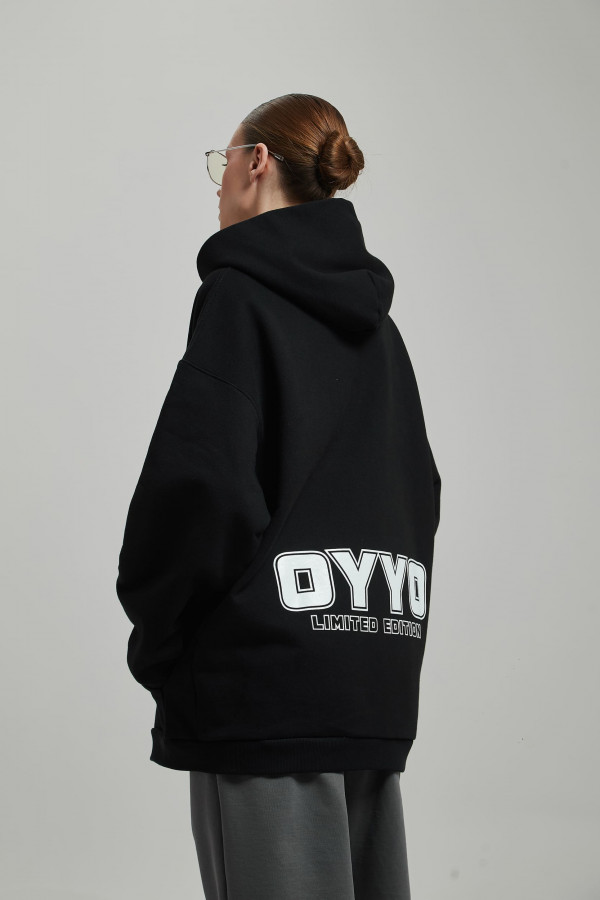 Зип худи OYYO QUADRO черный L